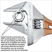 Fujiya Short-Handle Adjust Wrench